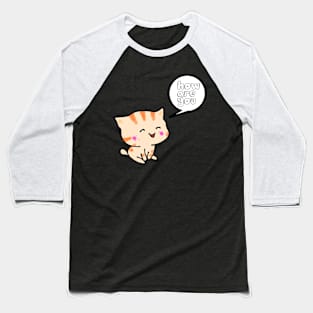 cute cat Baseball T-Shirt